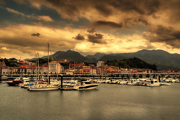 Image showing Sea port in Spain