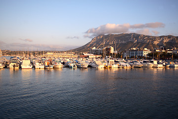 Image showing Afternoon in the port