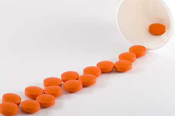 Image showing Spilt Pills