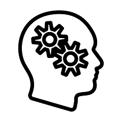 Image showing Icon Of Brainstorm