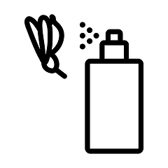 Image showing Icon Of Mosquito Spray