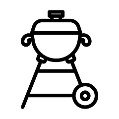 Image showing Icon Of Barbecue