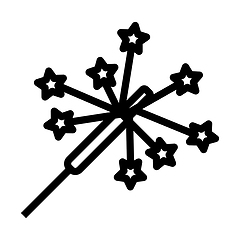 Image showing Party Sparkler Icon