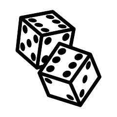 Image showing Craps Dice Icon