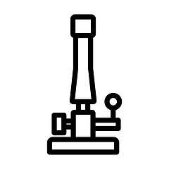 Image showing Icon Of Chemistry Burner