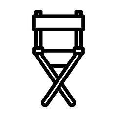 Image showing Director Chair Icon