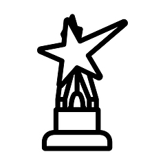 Image showing Cinema Award Icon