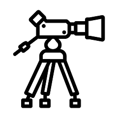 Image showing Movie Camera Icon