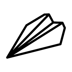 Image showing Paper Plane Icon