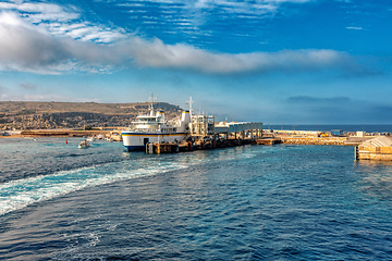 Image showing Cirkewwa Passenger Terminal, ferry to island Gozo. Malta