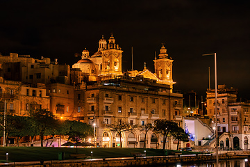 Image showing Our Lady of the Immaculate Conception Church. Bormla, Malta.