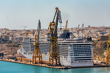 Image showing Grand Harbor, Valletta, Malta