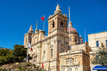 Image showing Collegiate church of Saint Lawrence - Vittoriosa, malta