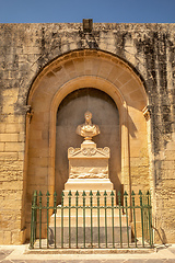 Image showing Upper Barrakka Gardens, Valletta, Malta