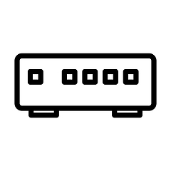 Image showing Ethernet Switch Icon