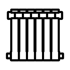 Image showing Icon Of Radiator