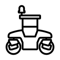 Image showing Icon Of Road Roller