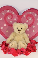 Image showing Valentines Teddy bear