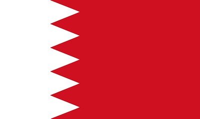 Image showing Bahrain Flag