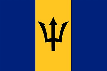 Image showing Barbados Flag