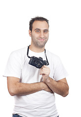 Image showing isolated photography man