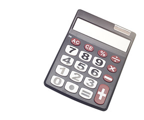 Image showing hand calculator