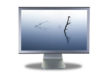 Image showing lcd monitor flat screen