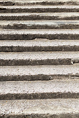 Image showing old stairs for pedestrian traffic