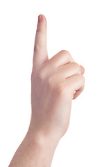 Image showing hand sign symbol