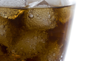 Image showing cold coke drink