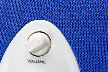 Image showing blue speaker