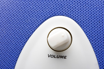 Image showing blue speaker