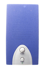 Image showing blue speaker