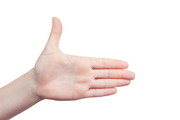 Image showing hand sign symbol