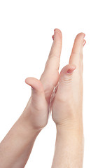 Image showing hand sign symbol