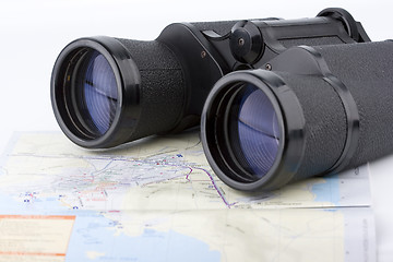 Image showing isolated binoculars