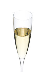 Image showing Champagne glass celebration