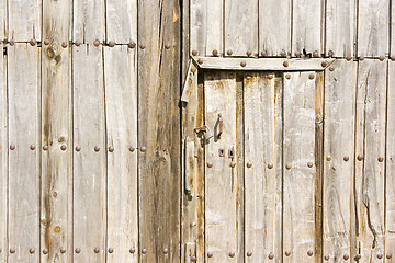 Image showing vintage door