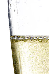 Image showing Champagne glass celebration