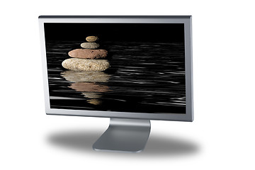 Image showing lcd monitor flat screen