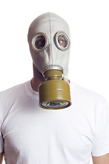 Image showing gas mask danger 