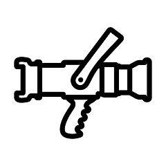 Image showing Fire Hose Icon