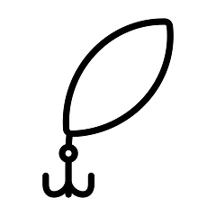 Image showing Fishing Spoon Icon