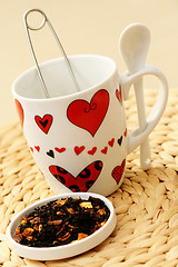 Image showing tea with love