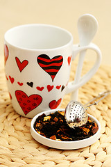 Image showing tea with love