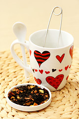 Image showing tea with love