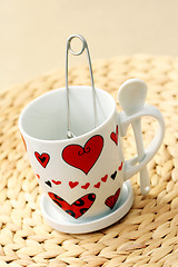 Image showing tea with love