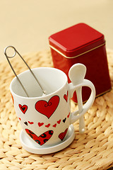 Image showing tea with love