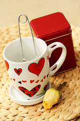 Image showing tea with love