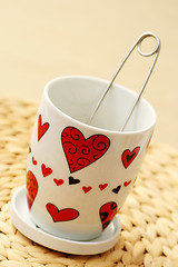 Image showing tea with love